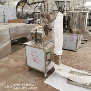 Şeker tuz baharat ot fasulye kahve tahıl pirinç için gıda işleme için paslanmaz çelik Pulverizer değirmeni makinesi - Product Image 6