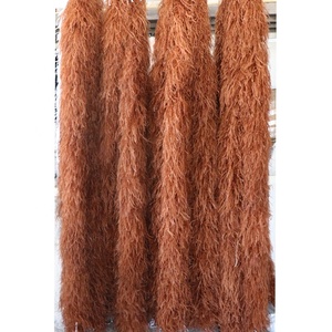 Plumas de Avestruz Teñidas de 10-15 cm, Económicas, Grandes, Gruesas, de 10 Capas, 2 Metros, para Manualidades y Ropa - Product Image 1