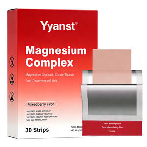 Tiras Orales de Magnesio de Disolución Rápida para un Sueño Profundo y Reparador, para Adultos, con Soporte OEM/ODM, Muestra Gratuita, Suplemento Dietético - Product Image 2