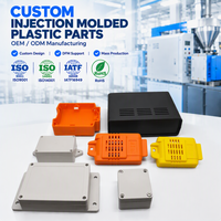 Boîtiers en plastique personnalisés de petite taille, boîtier de capteur de température et d'humidité en plastique, boîte de protection, moulage par injection ABS/PA66