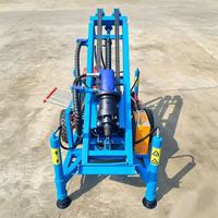 Équipement de forage de puits d'eau portable de 150 m de profondeur, vente directe du fabricant, machine de forage de puits d'eau remorquable