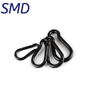 SMD Carabiner 304 Stainless Steel Spring Hook Outdoor Climbing Camping Hiking Fastener Connecting <b>Equipment</b> Universal Use - Product Image 4
