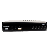 Récepteur numérique HOLAbox DVB-T2 H.264 Colombie TDT 1080p HD USB EPG Sous-titres multilingues 600CH Auto PAL NTSC Alimentation Mémoire