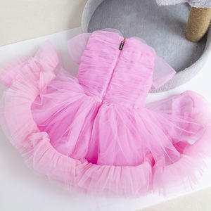 Robe de princesse royale haut de gamme pour bébés filles, idéale pour les fêtes d'anniversaire, prix d'usine - Product Image 5