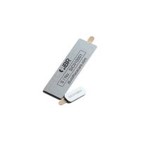 Etiqueta de número de serie grabado con láser de aluminio, Impresión de código QR, etiqueta de placa de metal para muebles/maquinaria
