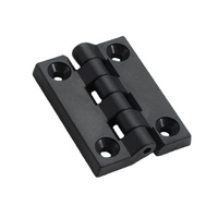 Charnière en plastique en nylon PA noir SK2-234 Design industriel 40 50 60 charnières pour porte d'armoire de boîte de Distribution d'armoire électrique