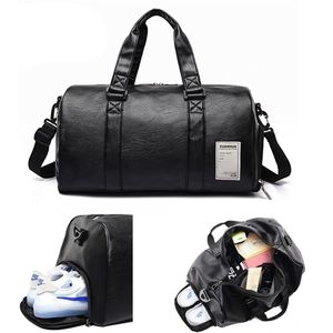 Sac de voyage en cuir pour <span class=keywords><strong>homme</strong></span>, modèle double affaires noir, nouvelle mode personnalisée 2024 - Product Image 2