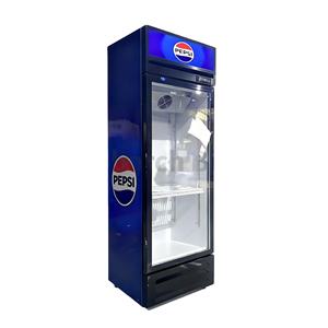 Vitrine réfrigérée verticale en verre trempé pour supermarché, équipement de réfrigération pour boissons - Product Image 2