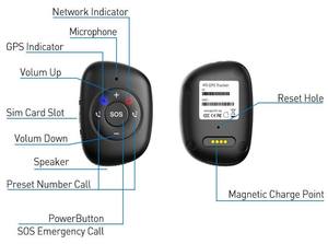 Rastreador de Posicionamiento GPS Beidou WIFI 4G de Alta Precisión para Personas Mayores, Dispositivo de Seguridad Personal Impermeable IPX7 con Monitor de Voz V50 - Product Image 2