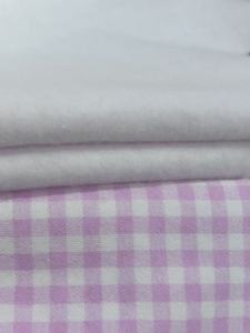 Set Personalizzato da Donna in Cotone con Logo, <span class=keywords><strong>Felpa</strong></span> e Pantaloncini Stampati a Quadri Rosa, Produzione all'Ingrosso di Alta Qualità - Product Image 6