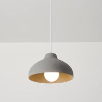 Lustre LED en mousse EPS, suspension sculpturale minimaliste, finition mate, éclairage pour îlot de cuisine et salles à manger