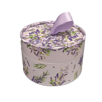 Boîtes cadeaux rigides écologiques personnalisées de haute qualité, doublure en éponge, matériaux recyclés, design de boîte à fleurs, corde à main, caractéristiques en relief