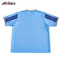 Maillot de football rétro Akilex, style vintage, personnalisable par sublimation, haut streetwear pour homme