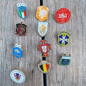 Allemagne, France, Espagne, Italie, Pays-Bas, Angleterre pour les fans <span class=keywords><strong>de</strong></span> football, souvenirs, cadeaux, badges, médailles commémoratives en métal - Product Image 1