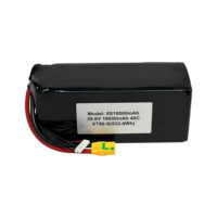 Batterie Lipo Mason Power 8S 29.6V 18000mAh 40C pour drone haute vitesse avec connecteur Amass XT90S