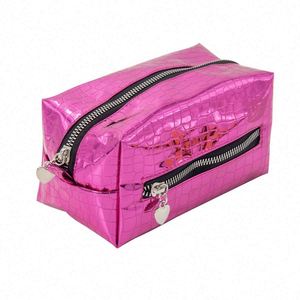 Bolsa de Maquillaje Cosmética de Viaje Personalizada con Cierre de Cuero TPU para Regalos Empresariales - Product Image 1