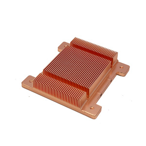 Tùy chỉnh Mini CNC gia công tinh khiết đồng thau <span class=keywords><strong>Chipset</strong></span> skived vây Cooler tản nhiệt cho PC CPU GPU uốn Hàn chế biến - Product Image 2