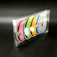 Boîte en plastique transparente PET de haute qualité pour l'emballage de snacks, préservant la fraîcheur des aliments en conserve, de l'huile de poisson et des produits pour animaux de compagnie