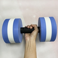 HUNLON Water Therapy Haltères-Eva Water Fitness Aquafit Haltères en mousse souple Haltères
