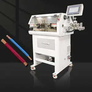 TR-8030 Large Square Computer Power Cable Wire Harness Cutting Stripping Machine PVC Sheathed Wire Peeling and Cutting Machine