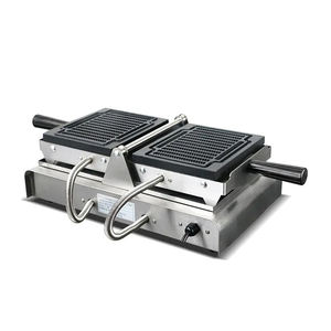 Machine à gaufres en forme de bâtonnets de biscuits électriques à prix de gros, machine à gaufres commerciale en forme de frites - Product Image 2