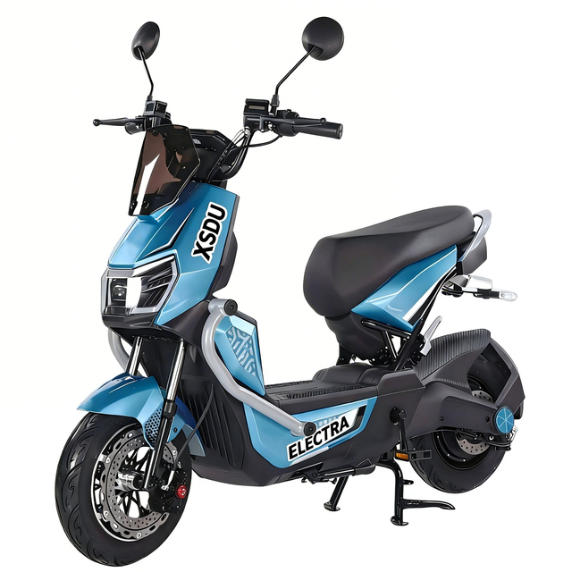 72V Electric Streetbike Motorcycle with Lithium Battery 40-60km/h 800W