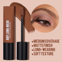 Fard à paupières multichrome longue durée, personnalisable, liquide, maquillage mat, aérien, longue tenue, crème liquide mate pour les yeux