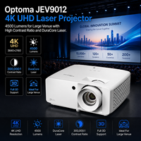 Proyector Láser 4K UHD Optoma JEV9012 para Presentaciones en Escenario, 4500 Lúmenes con 4500 ANSI Lúmenes y HDR