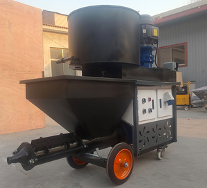 Fabrik preis Verputz maschine Wandkitt Zementmörtel Sprüh zements prüh maschine - Product Image 2