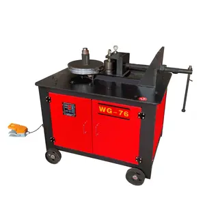 WG76 hydraulic automatic CNC bending machines with customized bending dies round pipe bender for sales