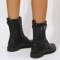 Grande taille de 35-43 Femmes western bottes d'hiver chaussures E806
