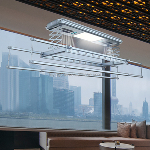Prodotti <span class=keywords><strong>Smart</strong></span> per la casa elettrico automatico pieghevole appendiabiti per il soffitto Tuya lavanderia asciugatrice per balcone staffe per vestiti - Product Image 4