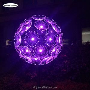 Наружное водонепроницаемое ландшафтное освещение лампа в форме одуванчика светодиодное освещение Одуванчик свадебное украшение свет - Product Image 5