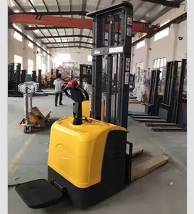 מלא חשמלי מלגזה 1000kg 1500kg 2000kg, הרמת גובה 1.5 מטרים מיני חשמלי stacker מלגזה זול מחיר