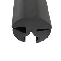 Bande d'étanchéité en verre à trois ports pour fenêtre de voiture et verre d'armoire, joint étanche en caoutchouc EPDM, tailles personnalisées