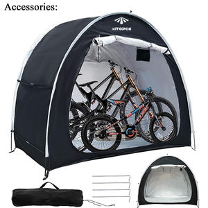 Usine personnalisée étanche 210D Oxford PE Polyester vélos <span class=keywords><strong>abri</strong></span> contre la <span class=keywords><strong>pluie</strong></span> 2-3 pièces solide couverture de tente de vélo - Product Image 4