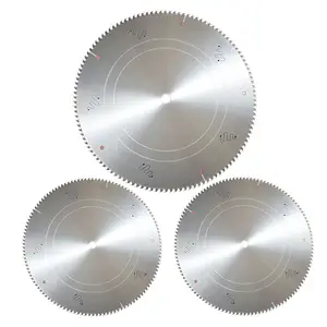 Pita logam datar karbida, bilah gergaji paduan bundar tct 180mm * 3.0*32*60T untuk memotong aluminium