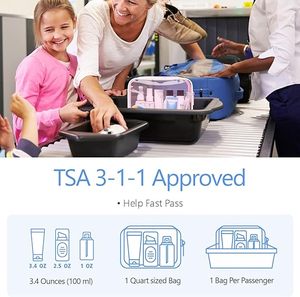 Neceser de Viaje Personalizado para Artículos de Aseo, Impermeable, Transparente, de PVC Rosa, con Logotipo, para Hombres y Mujeres - Product Image 3