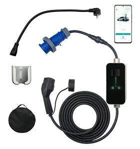 เครื่องชาร์จรถยนต์ไฟฟ้าแบบพกพา 7kW รุ่นใหม่ ชนิด Type 2 ระบบไฟฟ้าเฟสเดียว AC1638(E2) พร้อมสายเคเบิลยาว 3 ม./5 ม./10 ม. - Product Image 2
