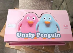 Juguete Antiestrés de Pingüino Gigante Suave de TPR, Descomprimible, Disponible en Stock - Product Image 6