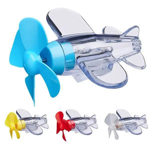 Windaangedreven Led Lampen Roterende Vliegtuig Motorfiets Handvat Decoraties Veiligheid Rijden Waarschuwingen Motorfiets Decoraties - Product Image 2