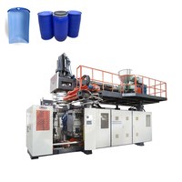 Machine de fusion Ligne de production Fabricant Jwell Machinery JWZ-BM230 de sécurité Baril Moulage par soufflage Plastique Double L Anneau Tambours