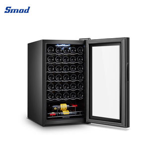 SMAD-refrigerador <span class=keywords><strong>de</strong></span> madera para vino y bebidas, 45 botellas con pantalla inteligente - Product Image 4