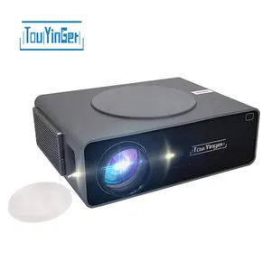 Touyinger Q10w 9.0 אנדרואיד HD מלא 1080p 13000 קולנוע לומנס וידאו 4K proyeector הוביל מקרן 4K