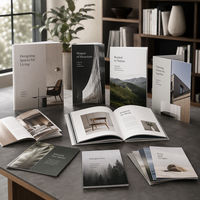 Livres d'art, catalogues, brochures, magazines, dépliants, flyers, livrets en carton imprimés sur mesure, impression offset couleur