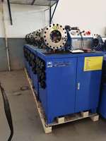 Presse hydraulique automatique à chaud en usine sertisseuse à virole pressage machine de sertissage de tuyau pour prix de vente d'occasion