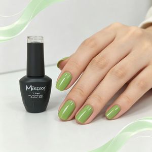 Vernis Gel Designer Mixcoco Série Automne Hiver 299 Couleurs Sans HEMA Végan Longue Durée Bouteille Personnalisée pour Salon Maison DIY - Product Image 4