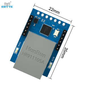 Ebyte NT1 5.5v RJ45อินเตอร์เฟสพอร์ตอนุกรมไปยังเครือข่ายอีเทอร์เน็ตโมดูลโมดูลส่ง ttl - Product Image 2