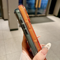 Fundas Magnéticas de Lujo con Diseño de Ondas de Agua para iPhone 17 Pro Max 16 15 14, Carcasa Trasera Translúcida Antigolpes para Samsung S26