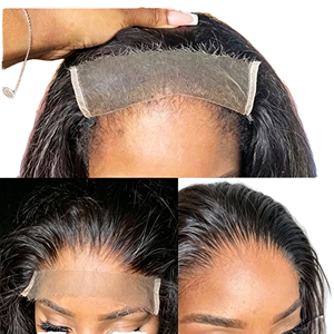 Pruebe nuestra peluca con cierre de encaje sin pegamento, aplicación sin esfuerzo, bordes suaves, parte natural, textura rica, pedidos al por mayor disponibles ahora - Product Image 1